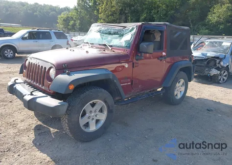 2010 Jeep Wrangler Sport z USA, uszkodzony, nr VIN 1J4AA2D10AL224136